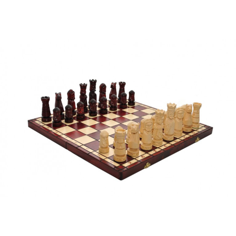 Összecsukható fa sakk 490*490 PL95